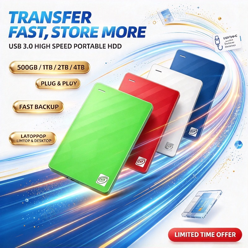 Ssd 500Gb - Yepyeni Taşınabilir Harici Sabit Disk 2,5